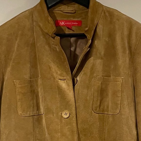 Anne Klein Suede Blazer - Picture 3 of 3